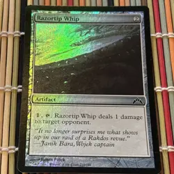 Razortip Whip *FOIL* Magic MtG Gatecrash LP Free Shipping - Image 1