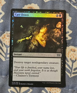 Cast Down FOIL Double Masters MTG Magic Cards - Image 1