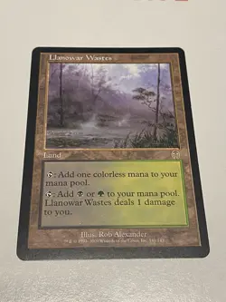 Magic The Gathering MTG - Llanowar Wastes - Apocalypse - Image 1