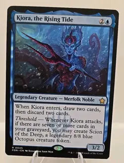 Kiora, the Rising Tide MTG Foundations Regular - Image 1