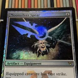 Moonsilver Spear 217 Promo Foil Prerelease Cards Free Shipping MtG - Image 2
