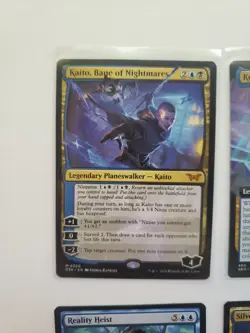 MTG Black Blue Ninja Lot - Kaito, Bane Of Nightmares - Image 2