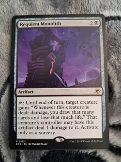 Requiem Monolith Edge of Eternities Regular - NM #113 MTG EOE - Image 1