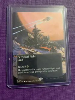 Petrified Field MTG Edge Of Eternities Mythic 0077 Non Foil - Image 1