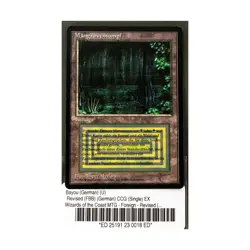 WOTC MtG FBB German Bayou (German) (U) EX - Image 1
