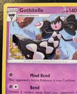Gothitelle 075/189 Rare Sword & Shield: Darkness Ablaze Pokemon TCG - Image 2