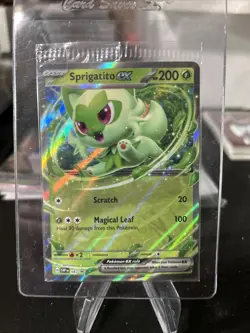 Sprigatito EX SVP 087 Pokemon Black Star Promo Card - SEALED Code Card - Image 1