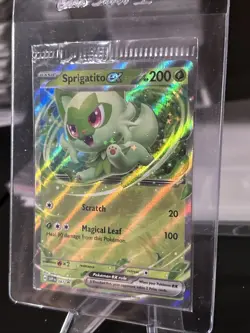 Sprigatito EX SVP 087 Pokemon Black Star Promo Card - SEALED Code Card - Image 4