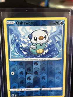 Pokemon TCG Astral Radiance Reverse Holo Oshawott 41/189 - Pack Fresh New - Image 2