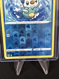 Pokemon TCG Astral Radiance Reverse Holo Oshawott 41/189 - Pack Fresh New - Image 3