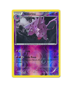 Pokemon - Nidorino - 44/114 - XY Steam Siege - Reverse Holo - NM/M - Image 1
