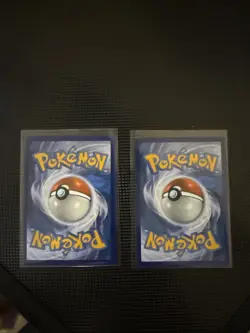 Pokemon TCG - Lunala GX SM103a & Solgaleo GX SM104a Hidden Fates Gold Promos NM - Image 2