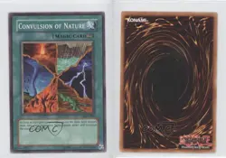 Convulsion of Nature Unlimited YuGiOh Legacy Darkness #LOD-084 2003 0b5 - Image 3