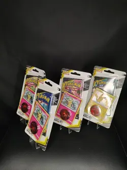 POKEMON SUN & MOON TEAM UP - LOT OF 4 BLISTER PACKS - FACTORY SEALED - Image 3
