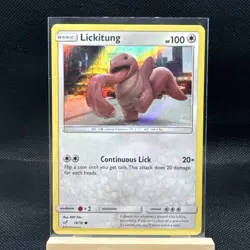 Pokemon Detective Pikachu #16/18 Lickitung (Holo Common) Common tcg QTY - Image 1