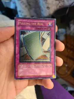 Yugioh Pulling the Rug STON-EN060 1st Ultimate Rare - Image 1