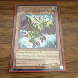 Yugioh Windrose the Elemental Lord LTGY-EN037 Secret Rare NM - Image 1