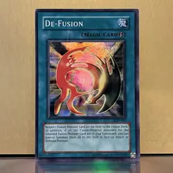 Yugioh • De-Fusion • LON-097 • Unlimited Holo Super Rare • MP - Image 1