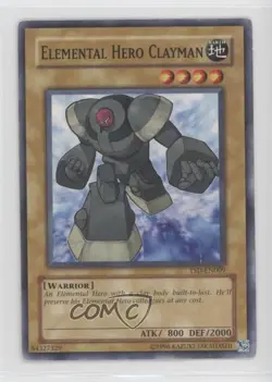 Elemental HERO Clayman Unlimited YuGiOh Starter Deck #YSD-EN009 2006 0lf9 - Image 1