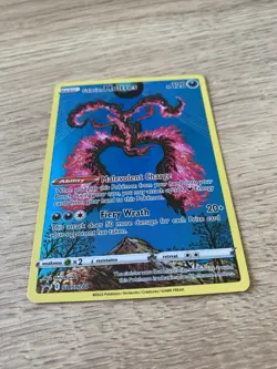 Pokemon TCG Galarian Moltres Full Art SWSH284 Crown Zenith Holo Promo Card - Image 3