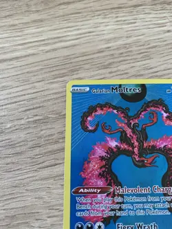 Pokemon TCG Galarian Moltres Full Art SWSH284 Crown Zenith Holo Promo Card - Image 5