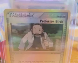 Professor Birch 89/109 EX Ruby Sapphire Pokemon Card Reverse Holo Near Mint 2003 - Image 2