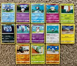 13x Asako Ito Illustrator Highlight Pokemon Card Lot Yarn Pokemon Cards - Image 1