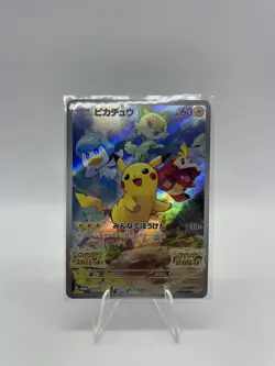 Pokemon Card Pikachu 001/SV-P Promo Scarlet & Violet Japanese Holo Mint - Image 1