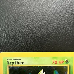 Scyther #17/130 Holo Pokemon Card - Base Set 2 2000 RARE - Image 4