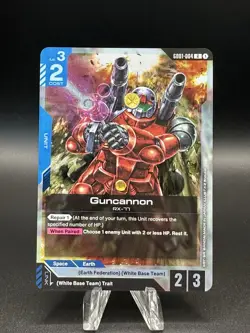Guncannon (GD01-004) (NM) - Gundam Card Game - Newtype Rising (ENG) - Image 1
