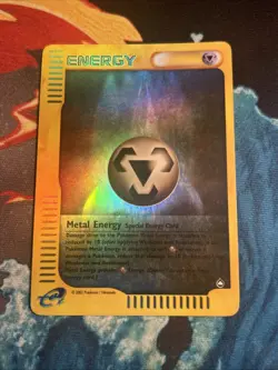 Pokemon Card - Metal Energy Aquapolis 143/147 Reverse Holo LP/MP - Image 1