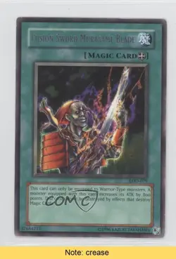 Fusion Sword Murasame Blade Unlimited YuGiOh Legacy of Darkness #LOD-079 0j6 - Image 1