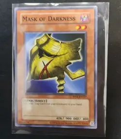 Mask of Darkness RP01-EN027 Yu-Gi-Oh! TCG Card Near Mint NM - Image 1
