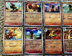 13x Charcadet Armarogue Ceruledge Pokemon Card Lot W/ Reverse Holos Mixed Lot - Image 2