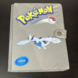 Vintage Pokemon TCG Lugia Silver Card Binder Book Toysite Acceptable Condition - Image 1