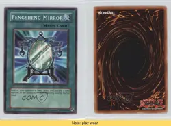 Fengsheng Mirror Unlimited YuGiOh Legacy of Darkness #LOD-075 2003 READ 2u3 - Image 3