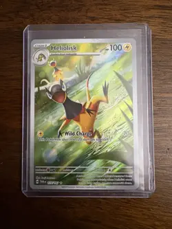 Pokemon TCG Heliolisk Twilight Masquerade Illustration Rare Holo Card 177/167 - Image 1