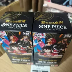 2 BOX ONE PIECE Card Emperors in the New World Booster Box OP-09 Japanese - Image 3