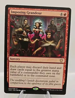 Imposing Grandeur MTG Commander: Innistrad: Crimson Vow Regular - Image 1
