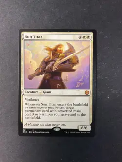 Sun Titan - Commander Zendikar Rising - Magic the Gathering - MTG - Image 1