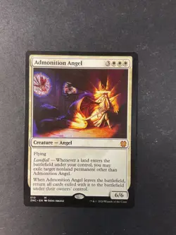 Admonition Angel - Commander Zendikar Rising - Magic - MTG - Image 1