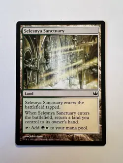 Selesnya Sanctuary - MTG Duel Decks: Knights vs. Dragons - NM - Image 1