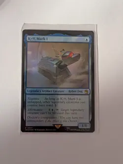 MtG Doctor Who K-9, Mark 1 Foil Magic Gathering R 0047 - Image 1