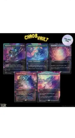 MTG Secret Lair Alien Auroras Galaxy FOIL - Sealed - SLD Secret Lair Chaos Vault - Image 1