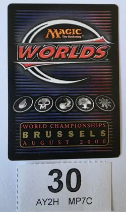 MTG Replenish - Gold Border World Championships 2000. LP - Image 2