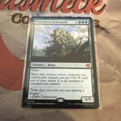 MTG Craterhoof Behemoth Tarkir: Dragonstorm Regular #0138 - Image 1