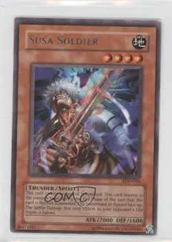 Susa Soldier Unlimited YuGiOh Legacy of Darkness #LOD-066 2003 0j6 - Image 1