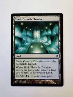Simic Growth Chamber - MTG Commander 2011 - NM - Image 1