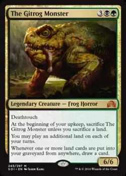 The Gitrog Monster - Foil NM, English MTG Shadows Over Innistrad - Image 1