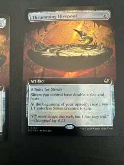 Thrumming Hivepool (Extended Art) Edge of Eternities Foil - 0356 - MTG X 2 - Image 4